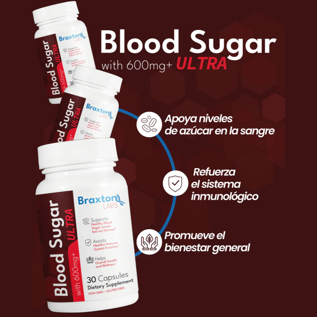 BLOOD SUGAR ULTRA - Control Total de la Glucosa  – Fórmula Natural🌱