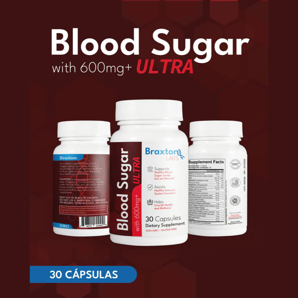 BLOOD SUGAR ULTRA - Control Total de la Glucosa  – Fórmula Natural🌱