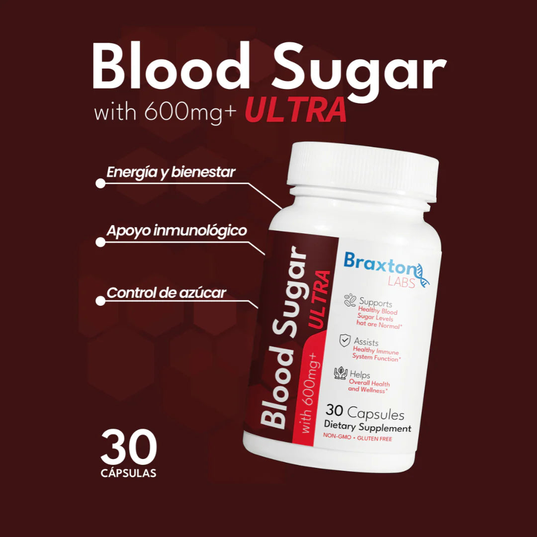 BLOOD SUGAR ULTRA - Control Total de la Glucosa  – Fórmula Natural🌱
