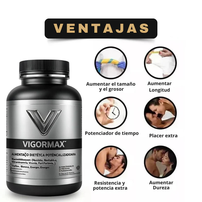 VIGOR MAX - Recupera tu libido masculina 🔥 (¡ÚLTIMAS UNIDADES!)