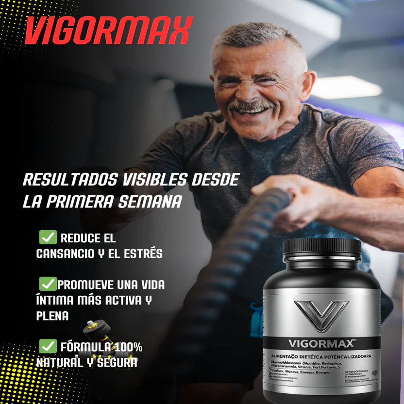 VIGOR MAX - Recupera tu libido masculina 🔥 (¡ÚLTIMAS UNIDADES!)